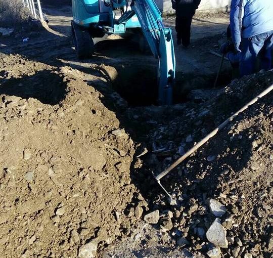 Изградба на фекална канализација во населбата Вера Которка