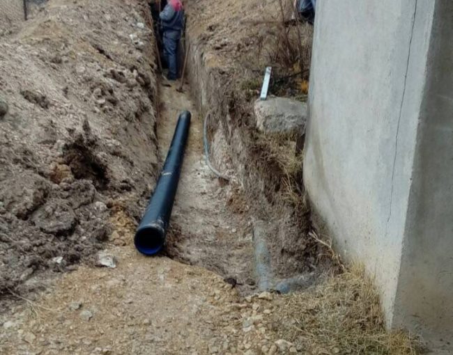 Изградба на фекална канализација во населбата Перо Чичо (Гладно Поље)