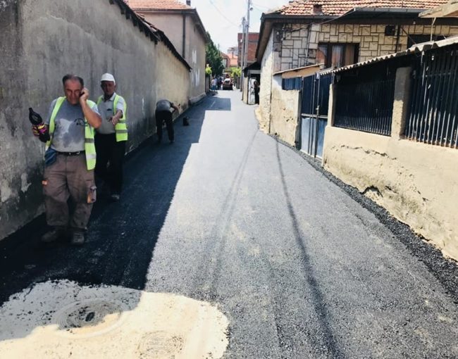 Реконструкција и асфалтирање на ул. Киро Антевски