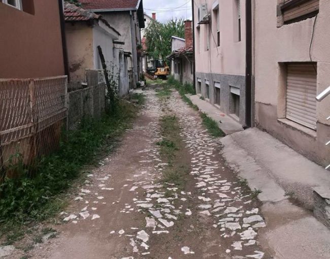 Изградба на фекална канализација на ул. Тонко Димков