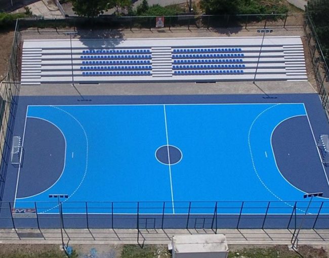Реконструирано е игралиштето во спортскиот комплекс Соколана