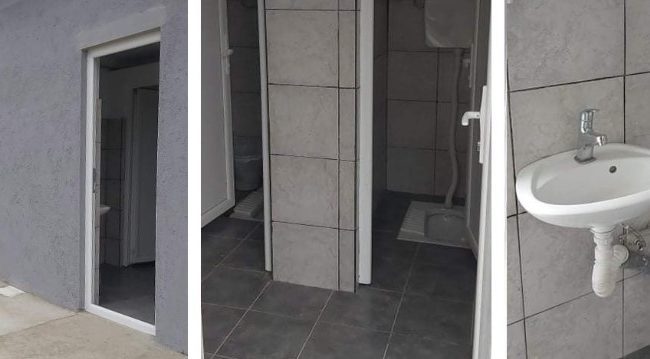 Нови тоалети за паралелките на ООУ „Браќа Миладиновци“ во село Студена Бара