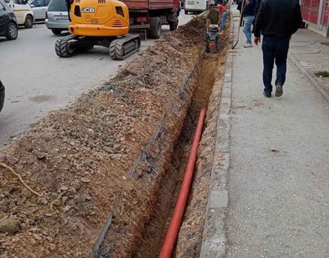 Изградена  нова гасоводна мрежа и крак за гасификација на болницата во Куманово