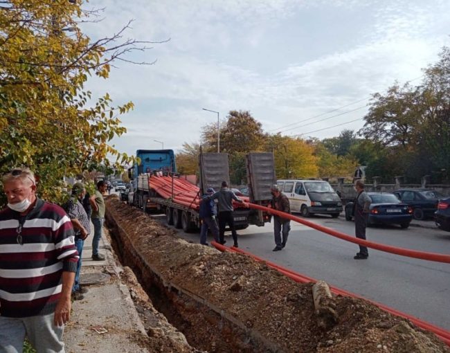Нова дистрибутивна гасоводна мрежа во должина од 1.5 километри со што се создадени технички услови за гасификација на Градската болница во Куманово