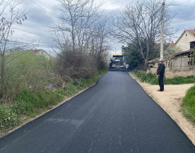Реконструкција на ул.120 во населба Карпош