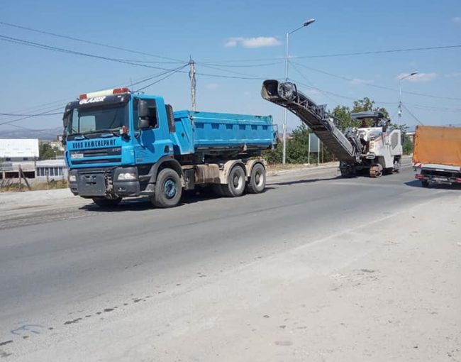 Реконструкција на дел од улица 11-ти Октомври од влез во градот до Железничка станица