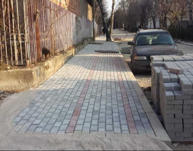 Реконструкција на тротоари на ул.  4-ти Јули