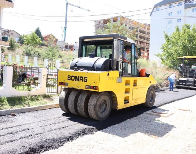 Реконструкција на дел од ул. Васко Карангелески – 960м2